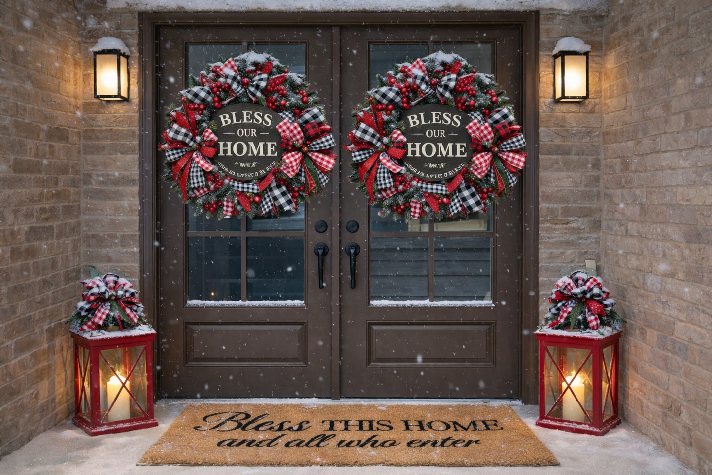 Bless Our Home Holiday Statement