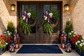 Luxury Patriotic Grapevine Wreath for Front Door | 4th of July Decor | Realtor Closing Gift | Red White Blue Summer Porch Decor