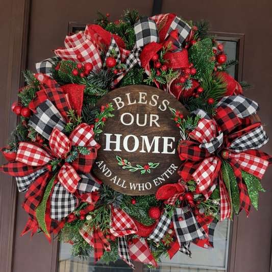 Bless Our Home Holiday Statement