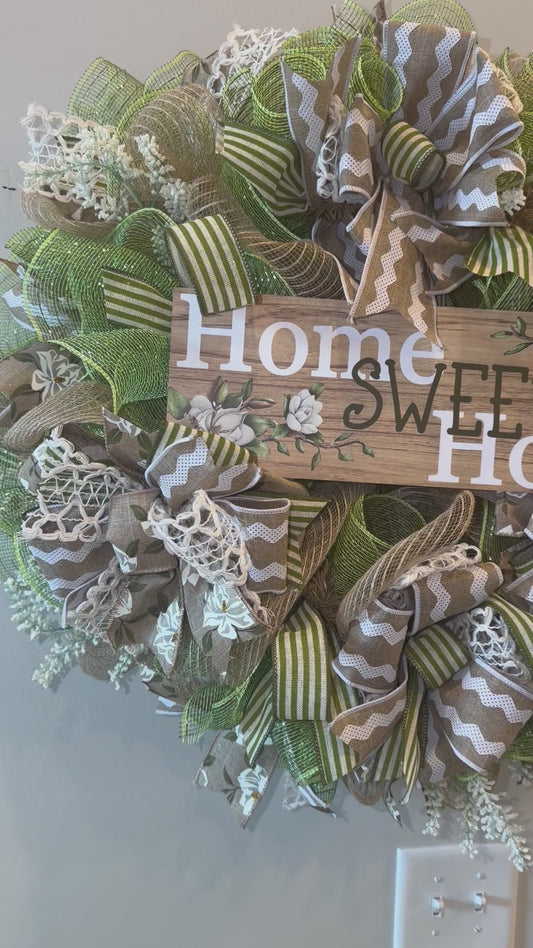 Sweet Sage Welcome Wreath